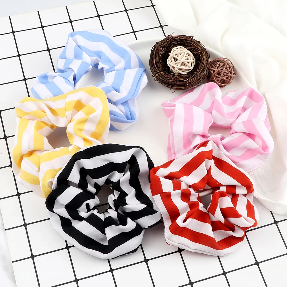 16 Pcs/Set Solid Color Bowknot Hairclips Girls Cute Print Hair Safe Clips