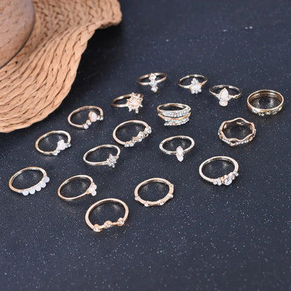 17-piece ring set

