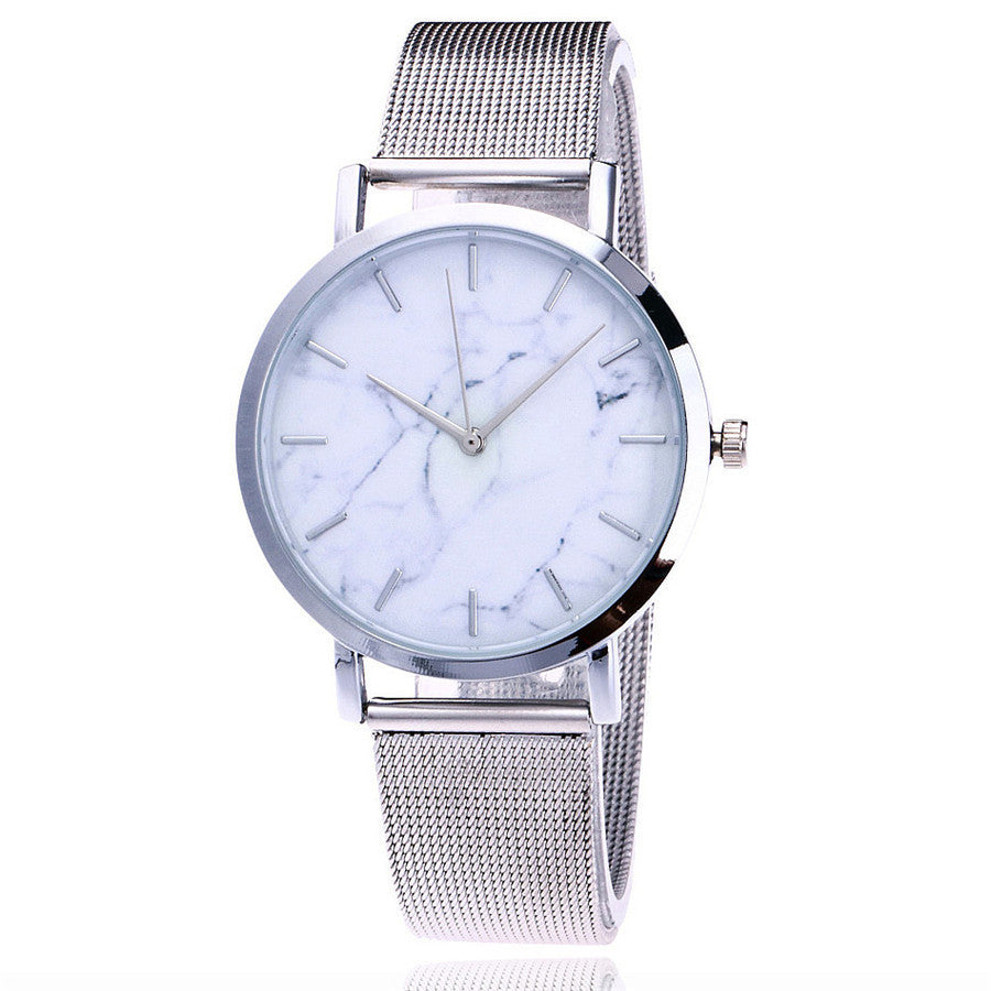 Women Silver & Gold Stainless-steel Watch