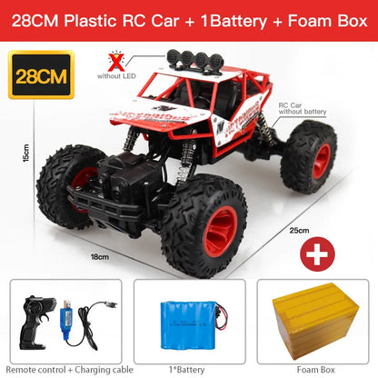 1:16 Scale 4WD RC Car with LED Lights
