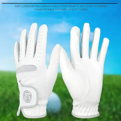 1pc Men's Golf Glove Micro Soft Fabric Breathable