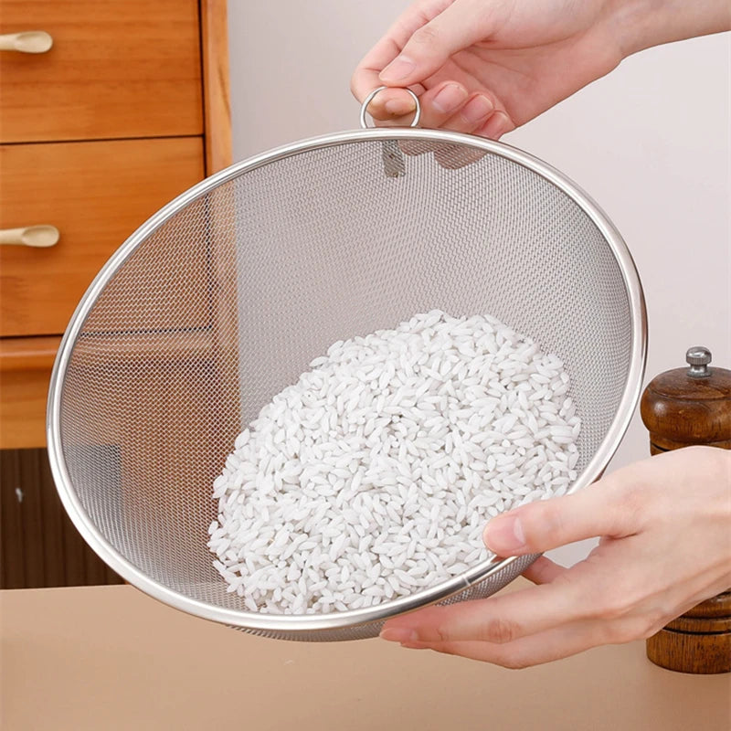 2-piece steel strainer

