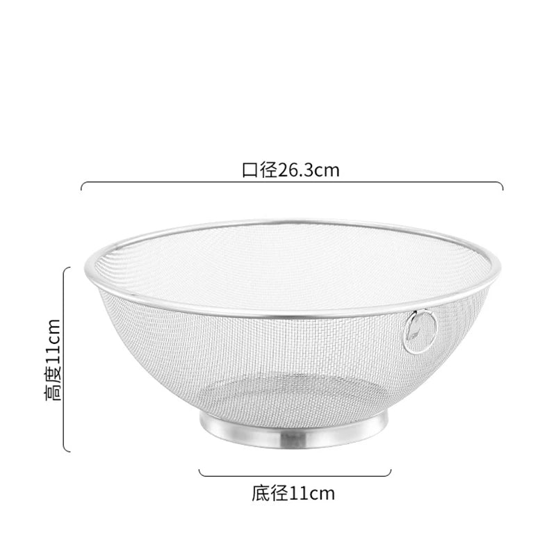 2-piece steel strainer

