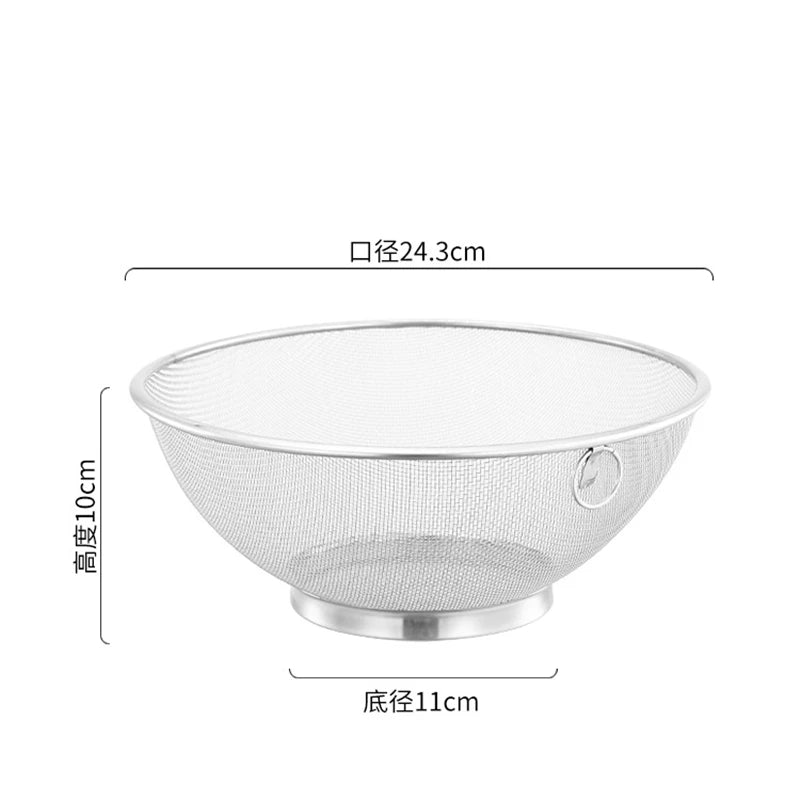 2-piece steel strainer

