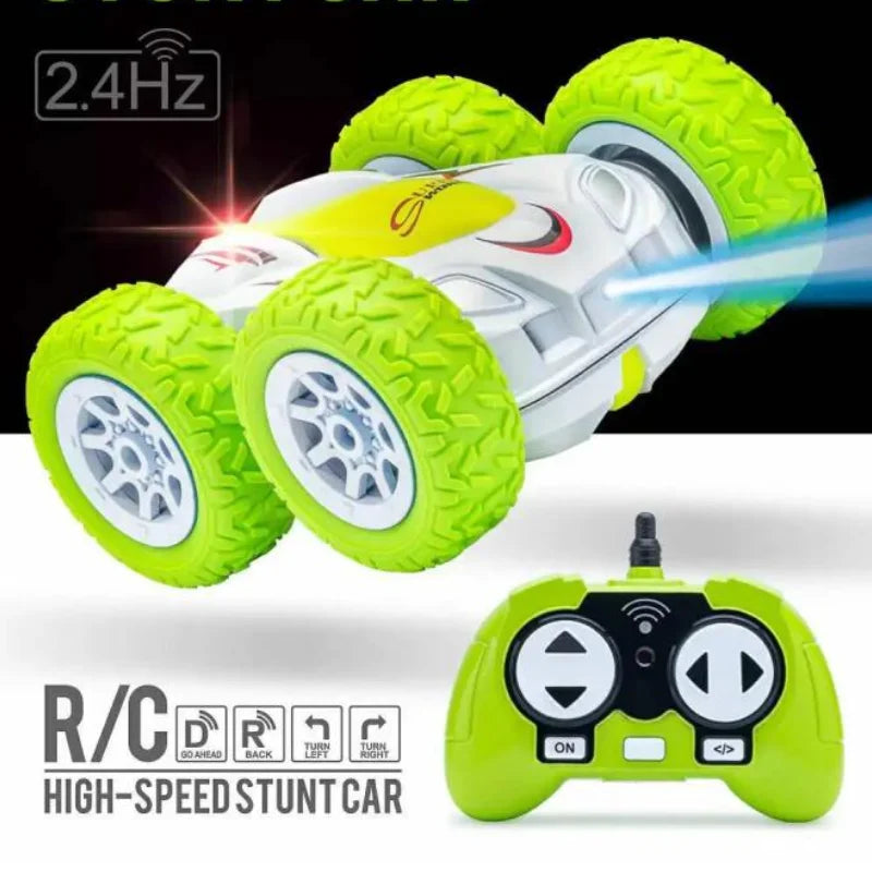 2.4GHz Double-Sided Remote Control Mini RC Stunt Car