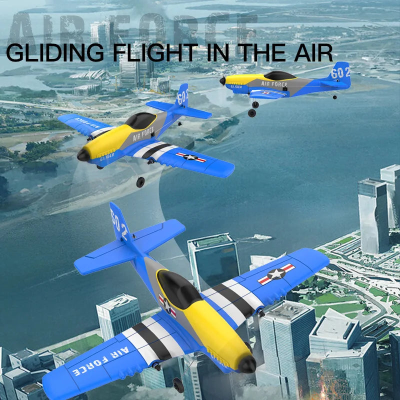 2.4G 3CH BF109 RC Warbird Glider Airplane