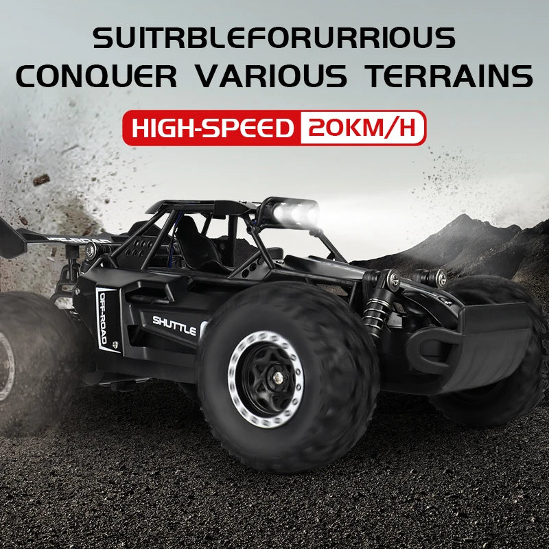 2.4G LED RC Off-Road Climbing Car