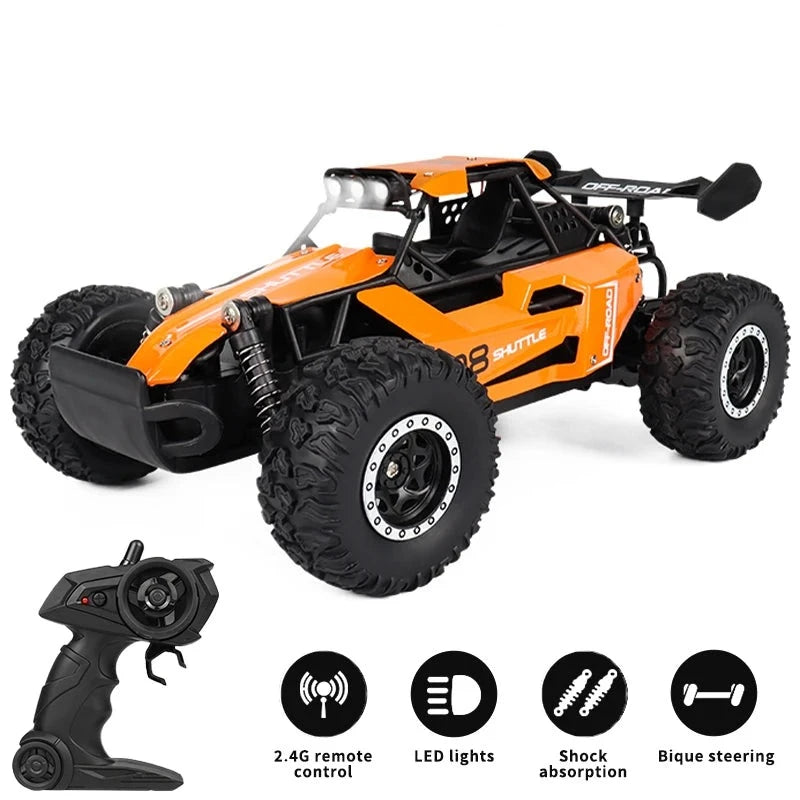2.4G LED RC Off-Road Climbing Car