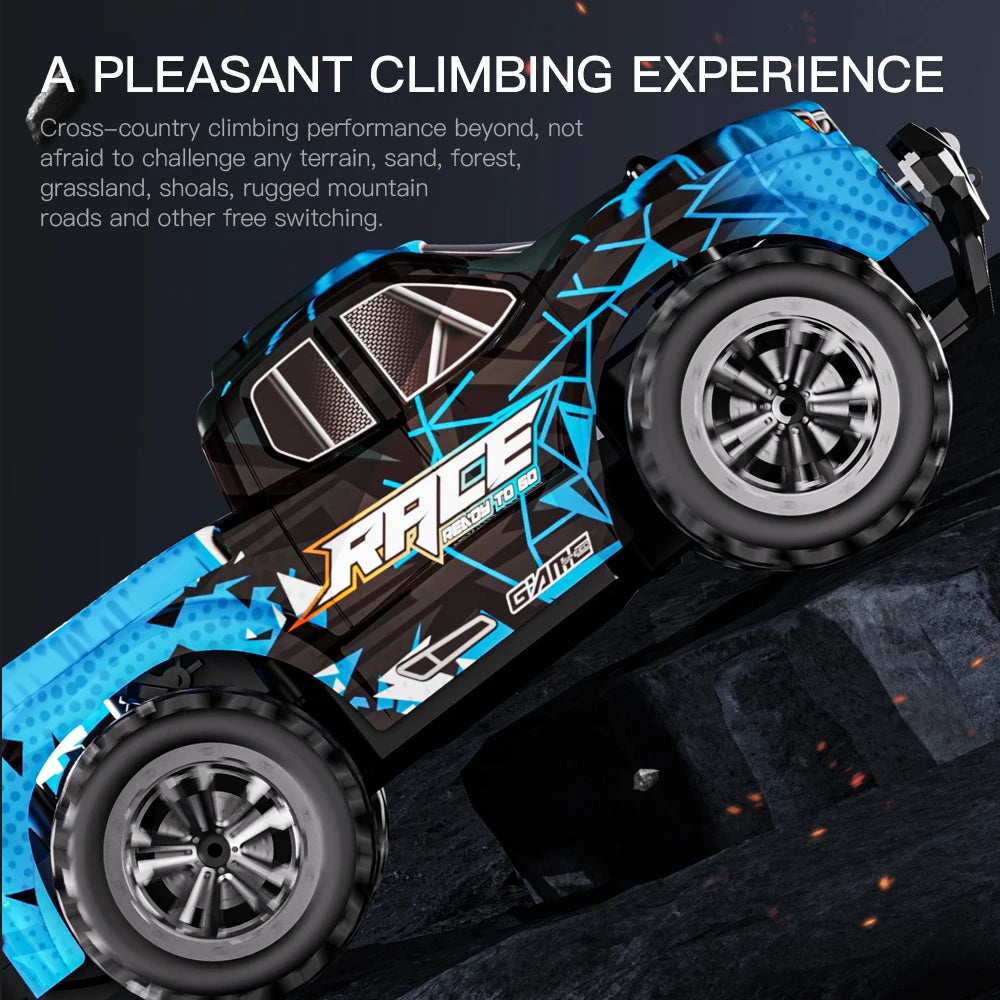 2.4G LED RC Off-Road Climbing Car