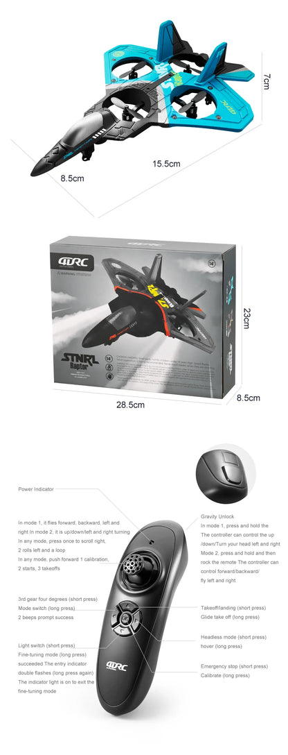 2.4G RC Remote Control Fighter Hobby Plane