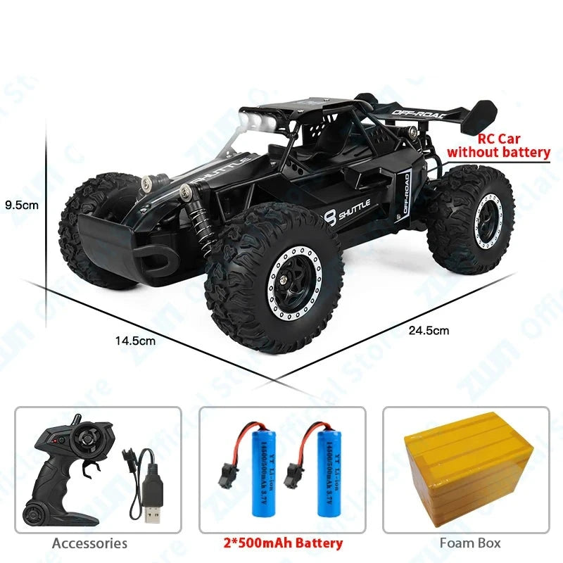 2.4G LED RC Off-Road Climbing Car