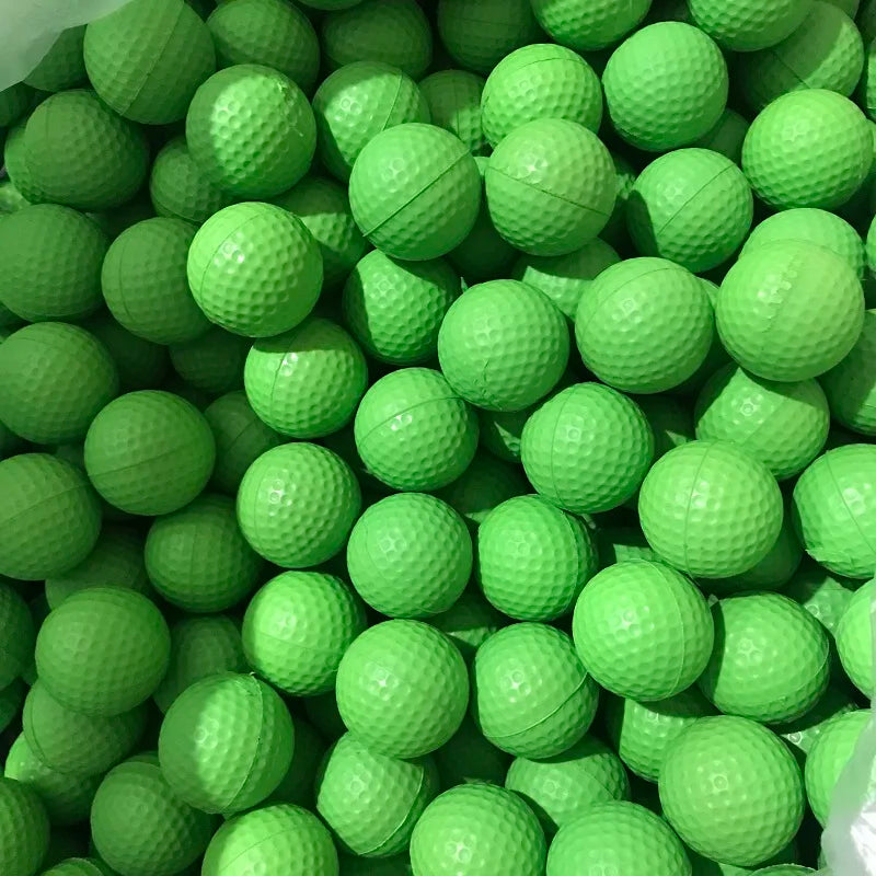 20PCS Yellow PU Foam Golf Balls for Training
