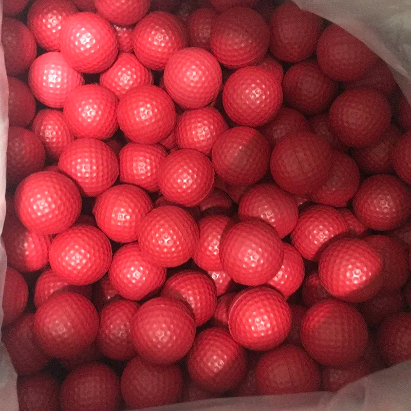 20PCS Yellow PU Foam Golf Balls for Training
