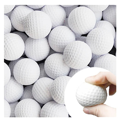 20PCS Yellow PU Foam Golf Balls for Training
