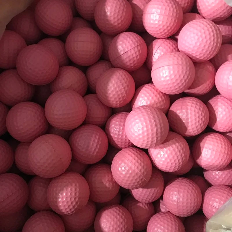 20PCS Yellow PU Foam Golf Balls for Training
