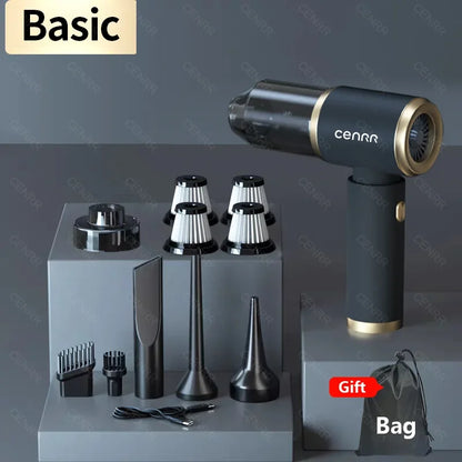 210000PA Dual-Purpose Cordless Car Vacuum Cleaner