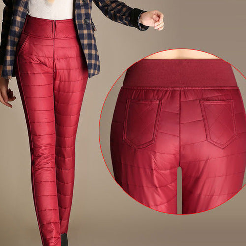 Damen-Hosen mit hoher Taille 