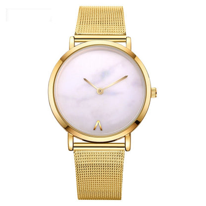 Women Silver & Gold Stainless-steel Watch