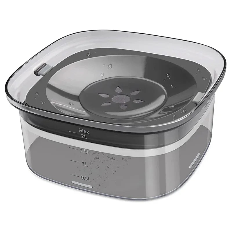 2L Dog Water Bowl - Pet Water Dispenser