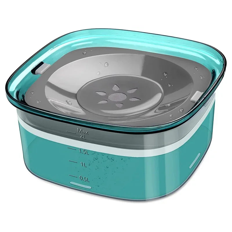 2L Dog Water Bowl - Pet Water Dispenser