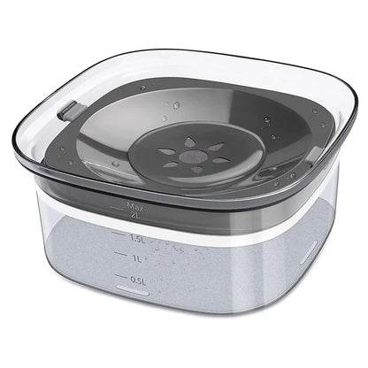 2L Dog Water Bowl - Pet Water Dispenser