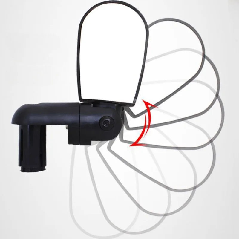 2PCS Adjustable Wide Angle Bike Rear Mirror
