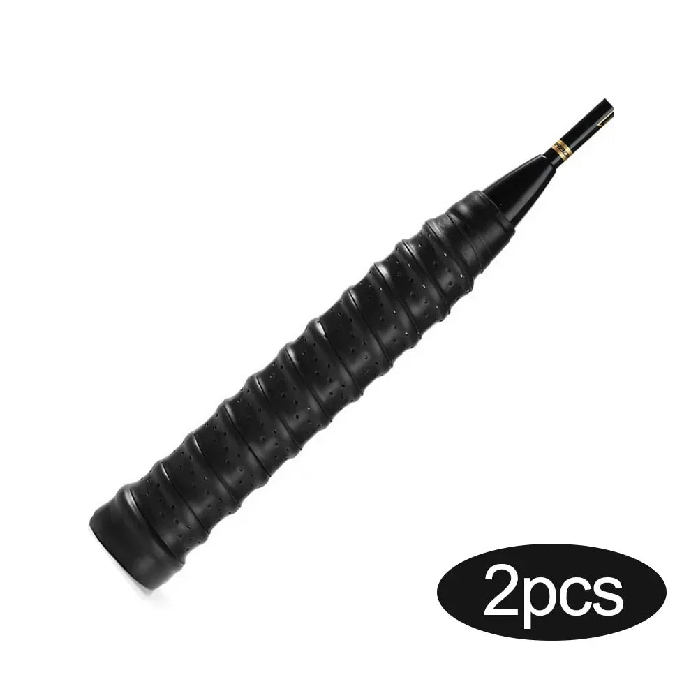 2Pcs Anti-Slip Sweat-Absorbing Tennis Handle Grip