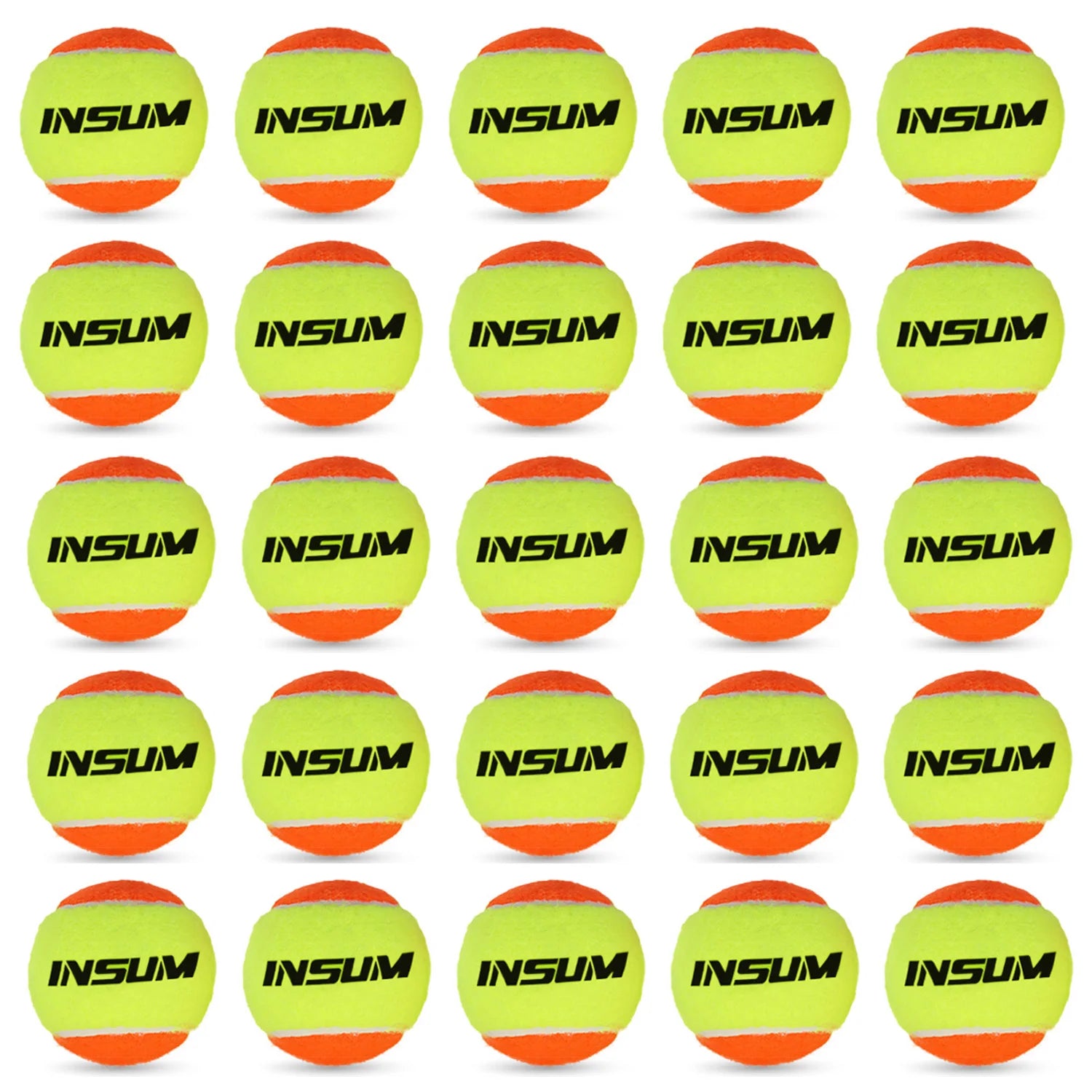 2/6/16/25Pcs Low Compression Padel Tennis Balls
