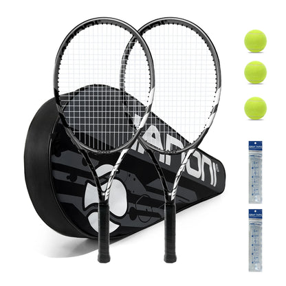 2 Player with 3 Balls Cheap Tennis Racquets