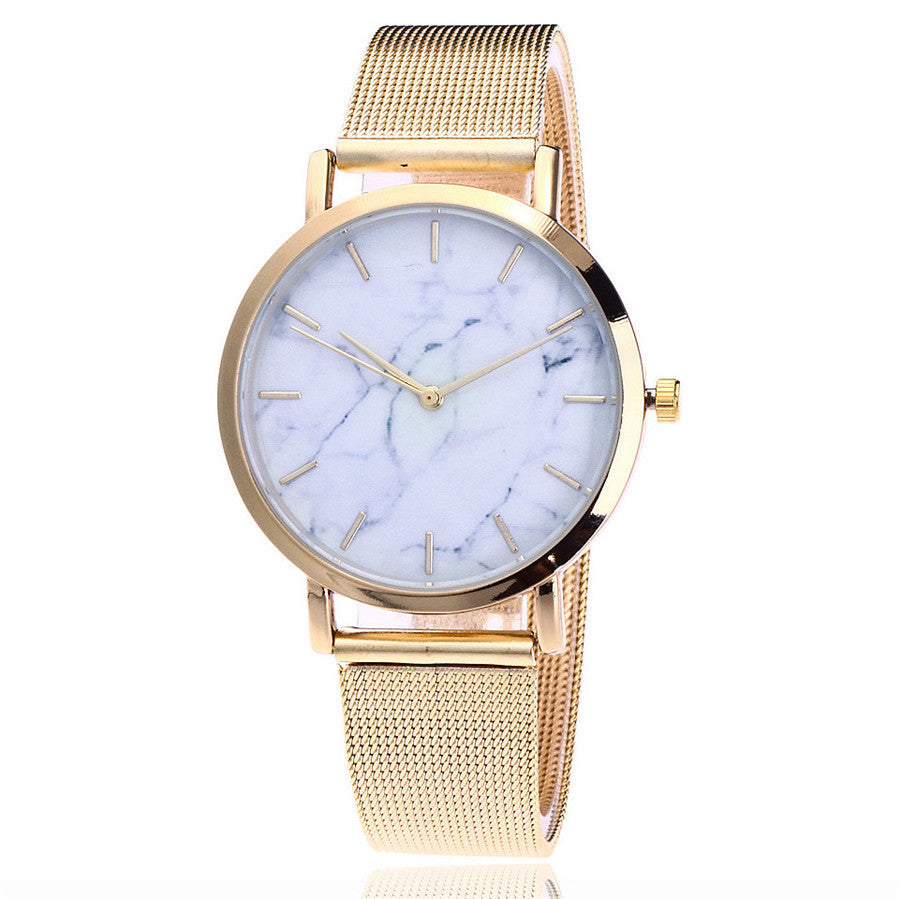 Women Silver & Gold Stainless-steel Watch