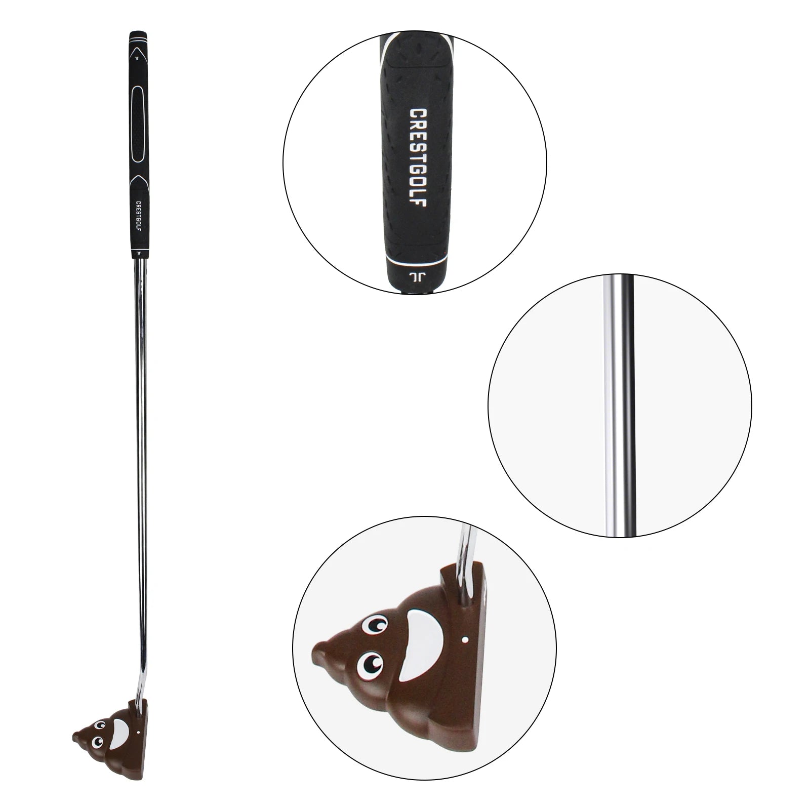 Funny 35-Inch Right-Handed Golf Putters for All
