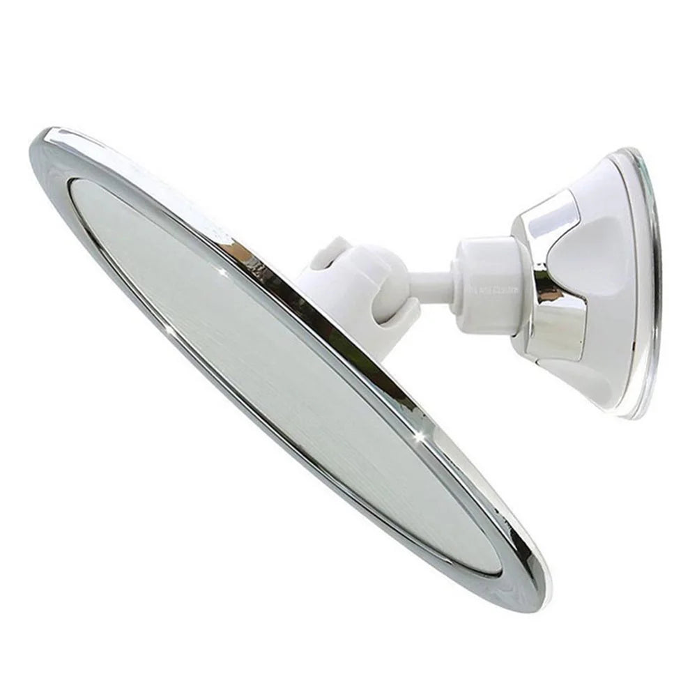 360 Rotation Suction Cup Fogless Shower Mirror With Holder