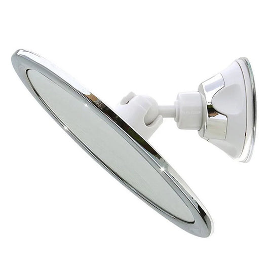 360 Rotation Suction Cup Fogless Shower Mirror With Holder