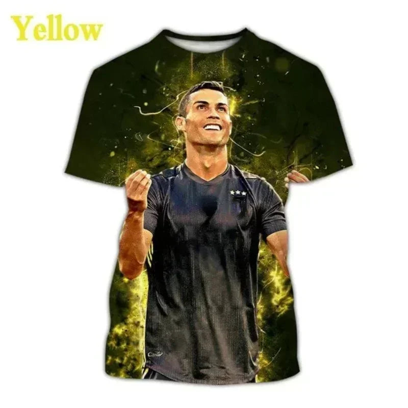 cristiano ronaldo soccer t shirt