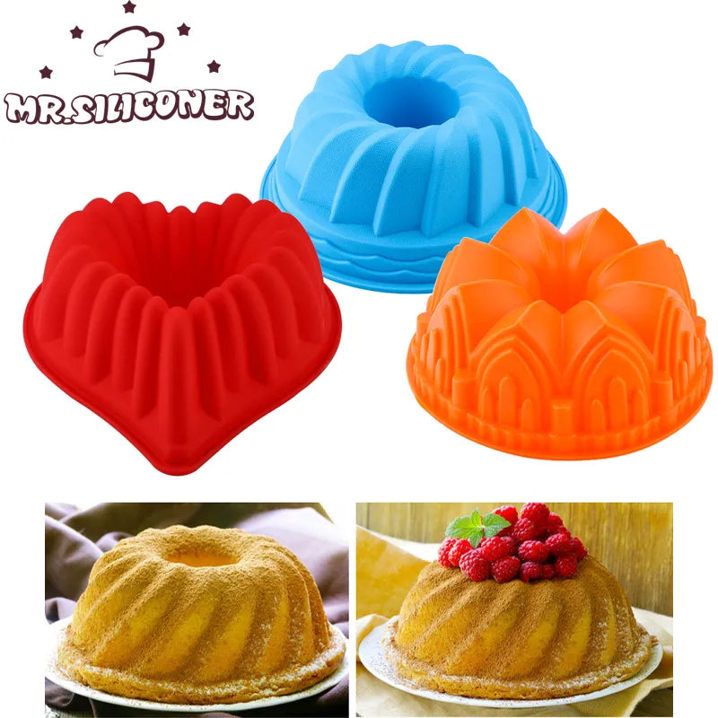 3D Silicone Cake Mold