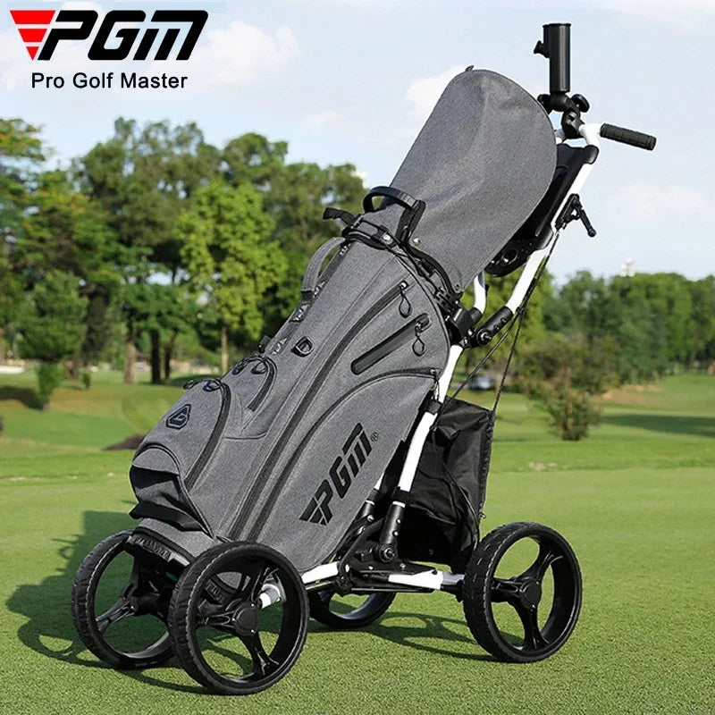 3 Wheel Golf Push Cart Folding Golf Trolley