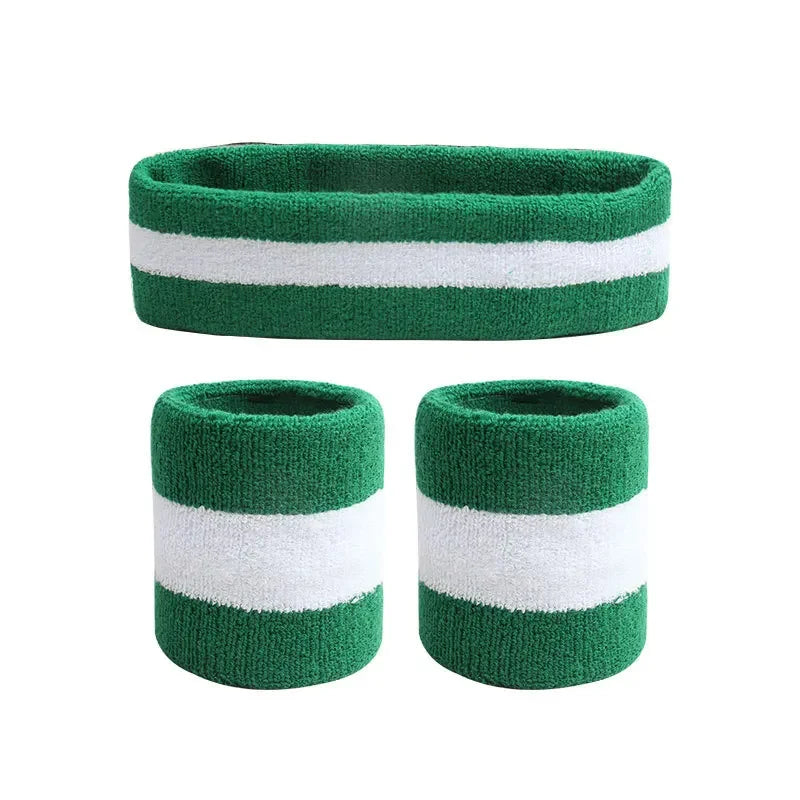 3pcs Outdoor Tennis Elastic Headbands For Men
