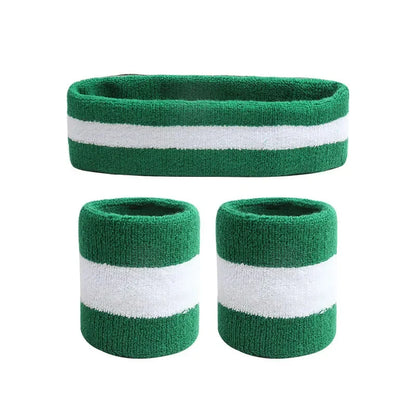 3pcs Outdoor Tennis Elastic Headbands For Men