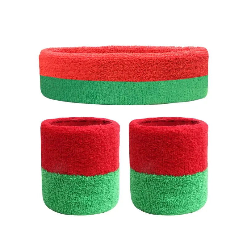 3pcs Tennis Elastic Headbands For Men
