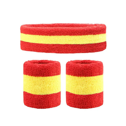 3pcs Tennis Elastic Headbands For Men