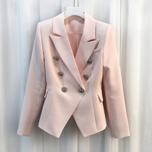 Slim pink blazer