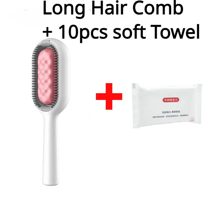 4 in 1 Double Sided Grooming Cat LongHair Brush