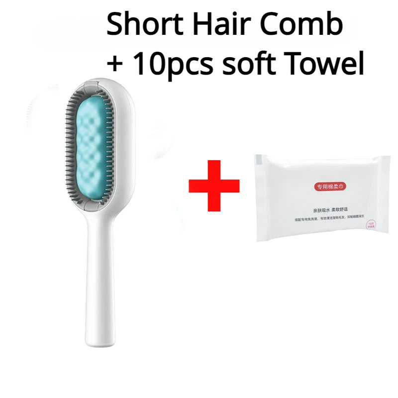 4 in 1 Double Sided Grooming Cat Long Hair Brush