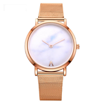 Women Silver & Gold Stainless-steel Watch