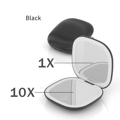 5x/10X Magnifying Mini Foldable Compact Mirror