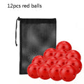 F-12pcs red balls