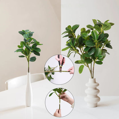 Faux Ficus Plants for Artificial Home Greenery