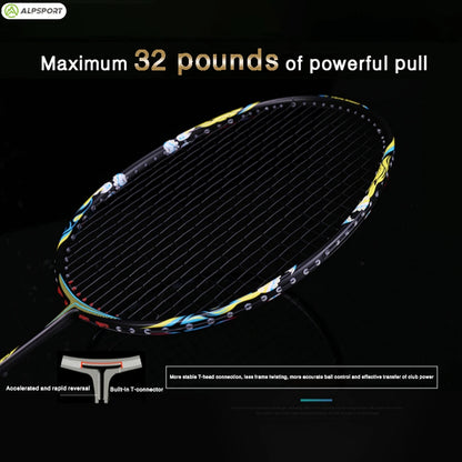 Ultralight Carbon Badminton Racket Set