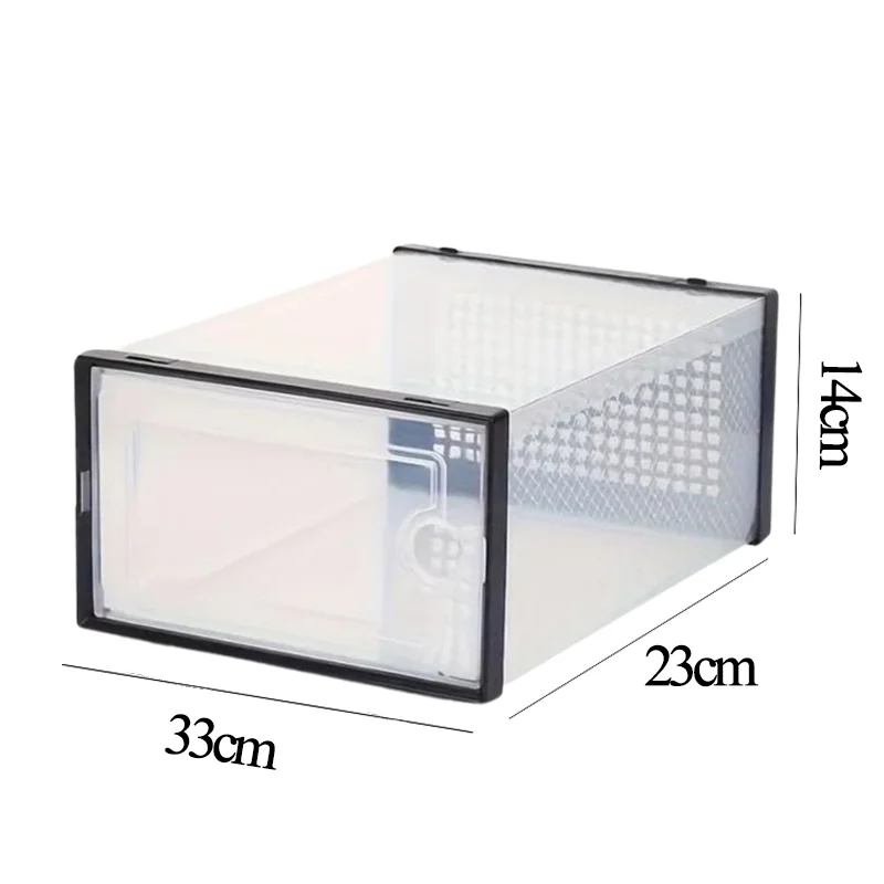 Staubdichter mehrschichtiger Schuhregal-Organizer