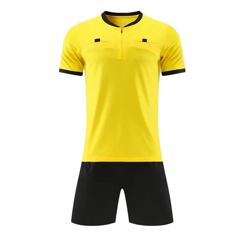 Professional Men's Soccer Referee Jersey Set